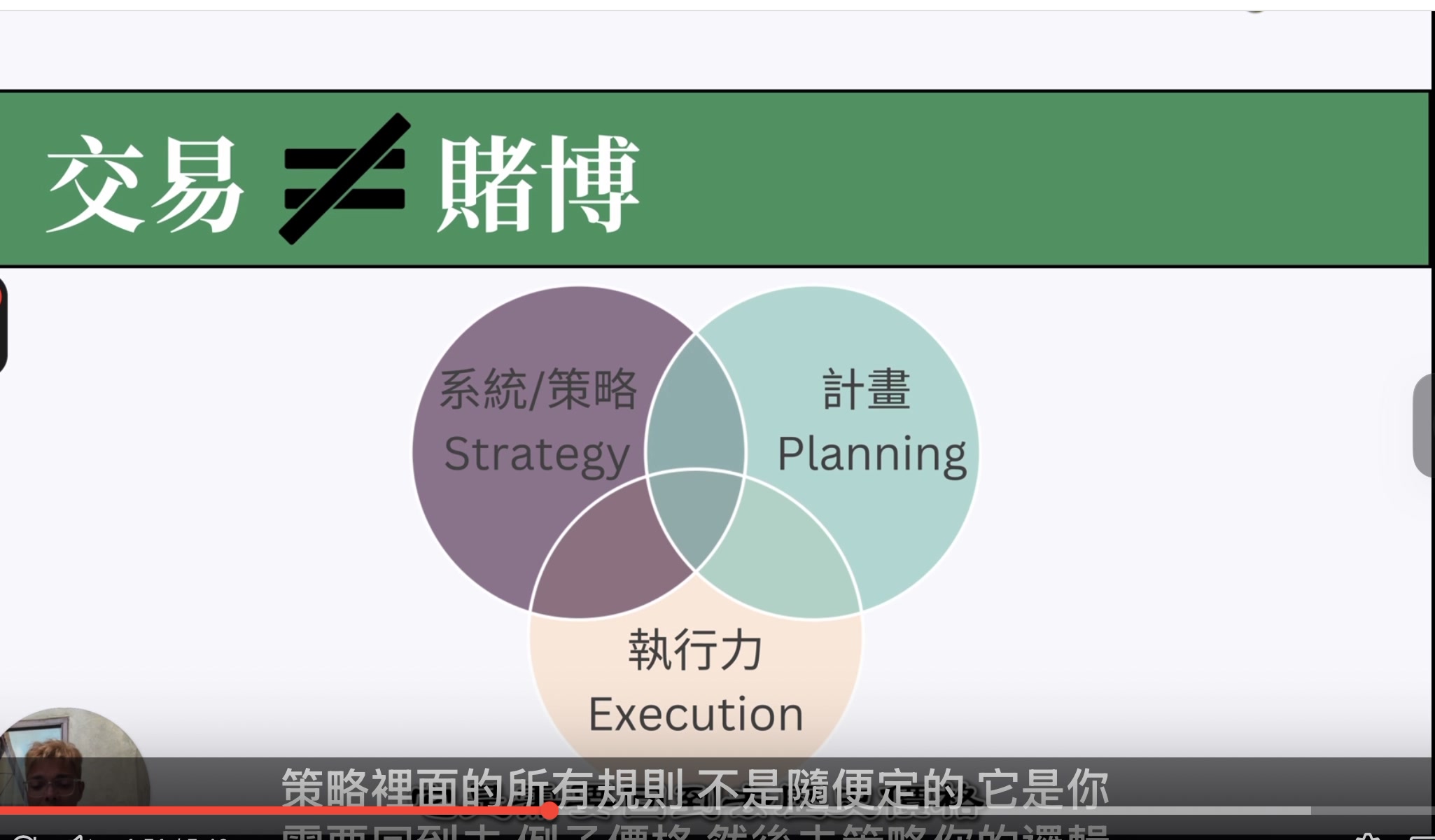 策略不是隨便定的