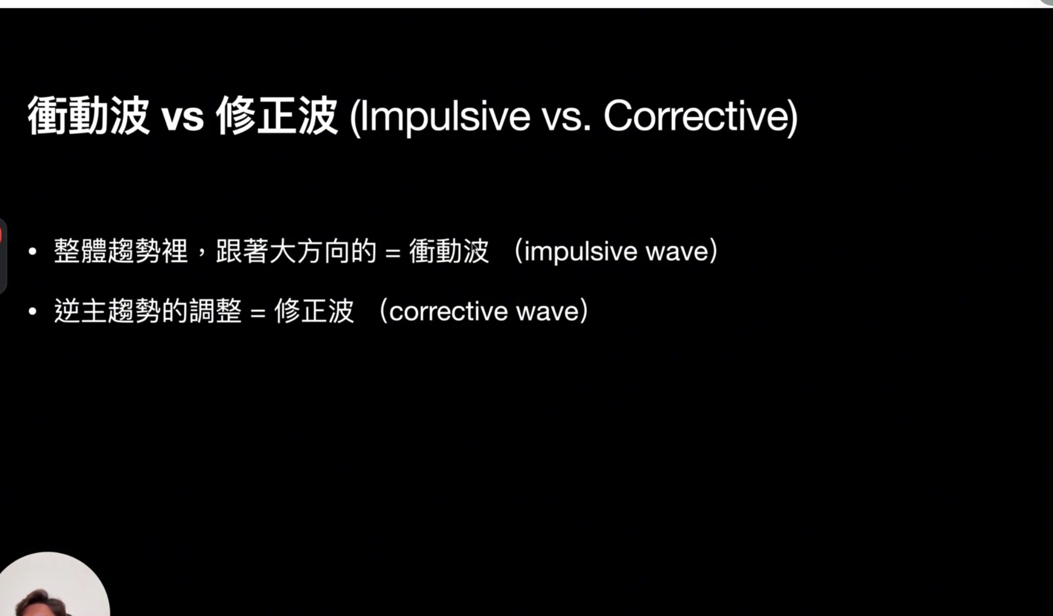 衝動波 vs 修正波